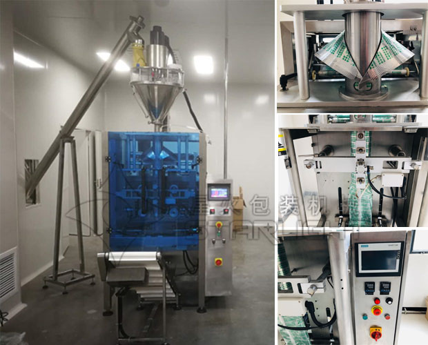 星火袋裝膨松劑包裝機械設備及細節(jié)展示